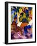 At the Garden Table, 1914-Auguste Macke-Framed Giclee Print