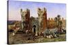At the Gate of Shelah, Past and Present-Weeks Edwin Lord-Stretched Canvas