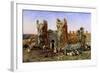 At the Gate of Shelah, Past and Present-Weeks Edwin Lord-Framed Giclee Print