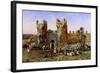 At the Gate of Shelah, Past and Present-Weeks Edwin Lord-Framed Giclee Print