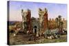 At the Gate of Shelah, Past and Present-Weeks Edwin Lord-Stretched Canvas