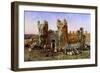 At the Gate of Shelah, Past and Present-Weeks Edwin Lord-Framed Giclee Print