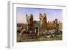 At the Gate of Shelah, Past and Present-Weeks Edwin Lord-Framed Giclee Print