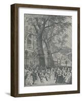 'At the Great Exhibition, 1851', (1920)-Louis Haghe-Framed Giclee Print