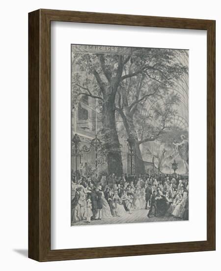 'At the Great Exhibition, 1851', (1920)-Louis Haghe-Framed Giclee Print