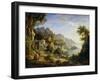 At the Gulf of Salerno, 1826-Joachim Faber-Framed Giclee Print