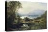 At the Head of the Loch, 1863-Samuel Bough-Stretched Canvas