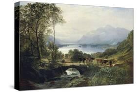 At the Head of the Loch, 1863-Samuel Bough-Stretched Canvas