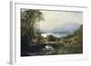 At the Head of the Loch, 1863-Samuel Bough-Framed Giclee Print