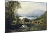 At the Head of the Loch, 1863-Samuel Bough-Mounted Giclee Print