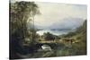 At the Head of the Loch, 1863-Samuel Bough-Stretched Canvas