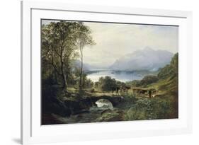 At the Head of the Loch, 1863-Samuel Bough-Framed Giclee Print