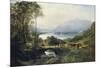 At the Head of the Loch, 1863-Samuel Bough-Mounted Giclee Print