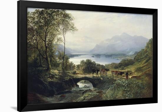 At the Head of the Loch, 1863-Samuel Bough-Framed Giclee Print