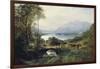 At the Head of the Loch, 1863-Samuel Bough-Framed Giclee Print