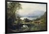 At the Head of the Loch, 1863-Samuel Bough-Framed Giclee Print