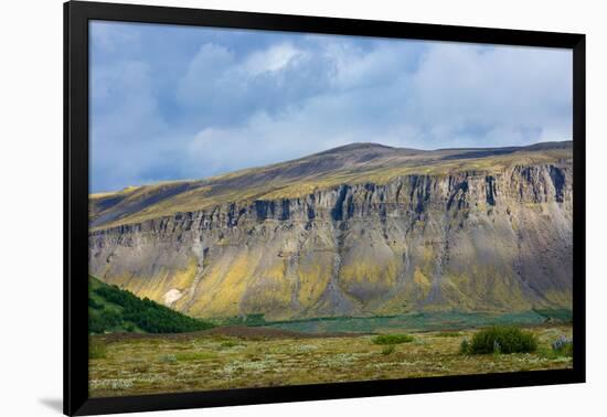 At the Hjalparfoss-Catharina Lux-Framed Premium Photographic Print