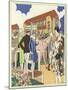 At the Horse Show and Races of Le Touquet-René Vincent-Mounted Giclee Print