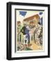 At the Horse Show and Races of Le Touquet-René Vincent-Framed Giclee Print