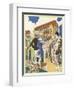 At the Horse Show and Races of Le Touquet-René Vincent-Framed Giclee Print