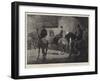 At the Horse-Show, Waiting their Turn to Enter the Ring-John Charlton-Framed Giclee Print