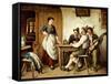 At the Inn-Rudolf Epp-Framed Stretched Canvas