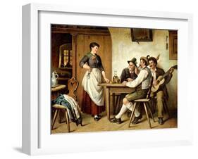 At the Inn-Rudolf Epp-Framed Giclee Print