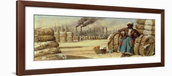 At the Levee-William Aiken Walker-Framed Giclee Print