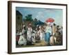 At the Linen Market in Santo Domingo-Augustin Brunias-Framed Giclee Print