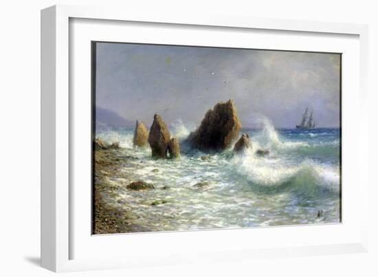 At the Livadia Shore, 1895-Lev Felixovich Lagorio-Framed Giclee Print