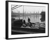 At the London Docks-John Phillips-Framed Premium Photographic Print
