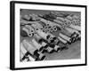 At the London Docks-John Phillips-Framed Premium Photographic Print