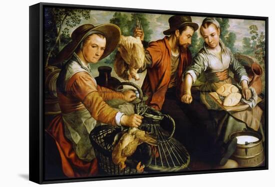 At the Market, 1564-Joachim Beuckelaer-Framed Stretched Canvas