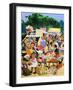 At the Market-null-Framed Giclee Print