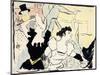 At the Masked Ball-Parisian Festivities-New Revels, 1892-Henri de Toulouse-Lautrec-Mounted Giclee Print