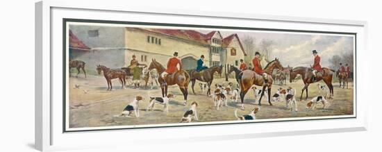 At the Meet-George Wright-Framed Premium Giclee Print