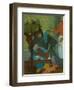 At the Milliner (Chez La Modiste), 1898-Edgar Degas-Framed Giclee Print