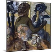 At the Milliner'S, 1882-Edgar Degas-Mounted Giclee Print