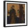 At the Milliner's, 1882-Edgar Degas-Framed Giclee Print