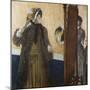 At the Milliner's-Edgar Degas-Mounted Giclee Print