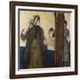 At the Milliner's-Edgar Degas-Framed Giclee Print