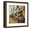 At the Milliners, 1881-Edgar Degas-Framed Giclee Print