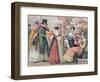 At the Milliners-John James Chalon-Framed Giclee Print