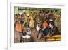 At The Moulin De La Gallette-Henri de Toulouse-Lautrec-Framed Premium Giclee Print