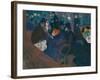 At the Moulin Rouge, 1892-93-Henri de Toulouse-Lautrec-Framed Giclee Print