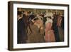 'At the Moulin Rouge, the Dance', 1890 (1934)-Henri de Toulouse-Lautrec-Framed Premium Giclee Print