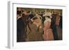 'At the Moulin Rouge, the Dance', 1890 (1934)-Henri de Toulouse-Lautrec-Framed Premium Giclee Print