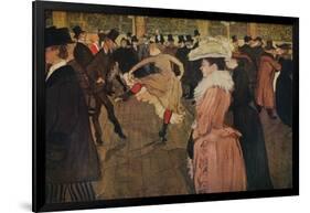 'At the Moulin Rouge, the Dance', 1890 (1934)-Henri de Toulouse-Lautrec-Framed Giclee Print