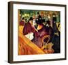 At the Moulin Rouge-Henri de Toulouse-Lautrec-Framed Giclee Print