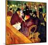 At the Moulin Rouge-Henri de Toulouse-Lautrec-Mounted Giclee Print